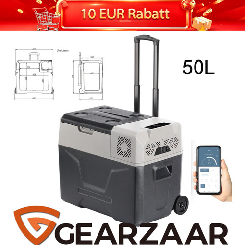 50l kompressor kühlbox - 50l,